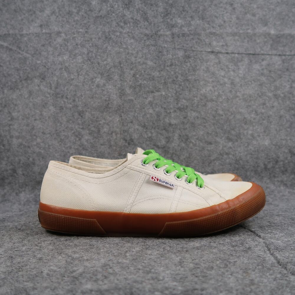 Superga Shoes Womens 10.5 Mens 9 Sneakers Canvas Casual Lace Up Lifestyle Cotu